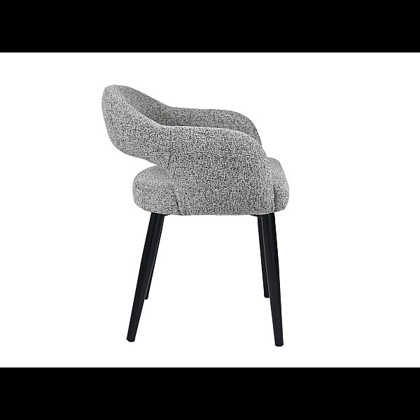 Стілець M-210 базальтовий + чорний Vetro Mebel