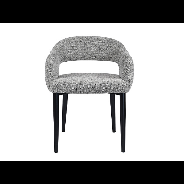Стілець M-210 базальтовий + чорний Vetro Mebel