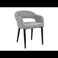 Стул M-210 базальтовый + черный Vetro Mebel