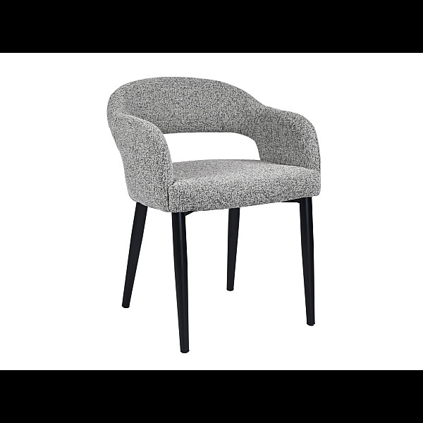 Стілець M-210 базальтовий + чорний Vetro Mebel