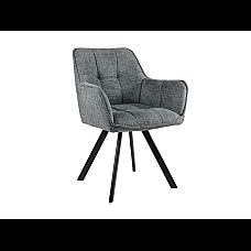 Стілець M-235 графіт + чорний Vetro Mebel