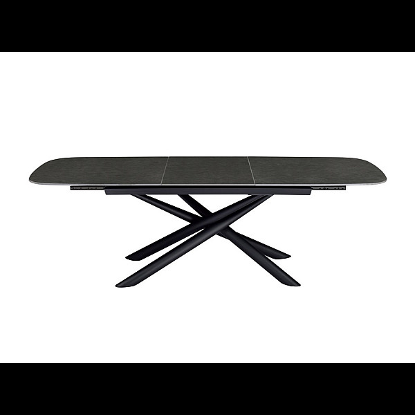 Керамічний стіл Діно TML-960 містік браун + чорний Vetro Mebel