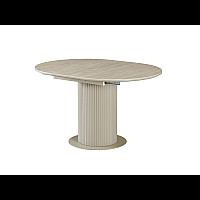 Керамічний стіл Маре TML-1330 римський травертін + капучино Vetro Mebel