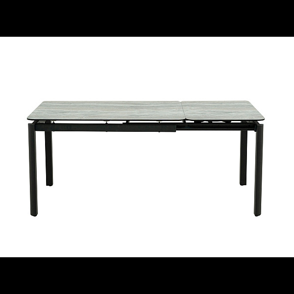 Стіл з HPL поверхнею Бассано TML-1415 фенді блю + чорний Vetro Mebel