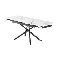 Керамический стол Пино TML-1200-2 калакатта голд + черный Vetro Mebel