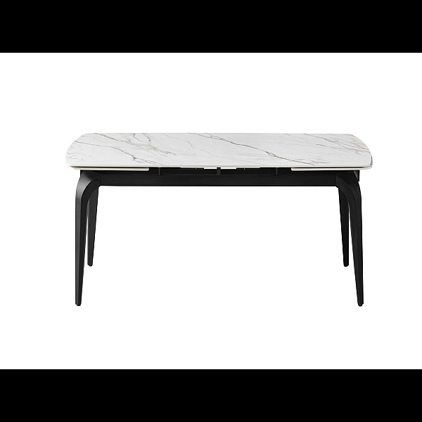 Керамічний стіл Асті TML-1341 калакатта голд + чорний Vetro Mebel