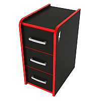 Тумба T-Box, черний-червоний Zeus-Game