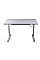 Регулируемый стол Barsky StandUp white glass 1200*600 BST-12new Zeus-Game