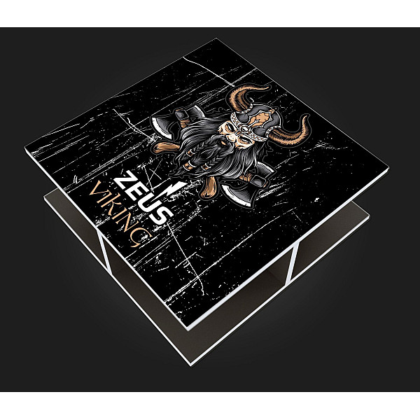 Cтолик Kubik (Viking), чорно-білий Zeus-Game