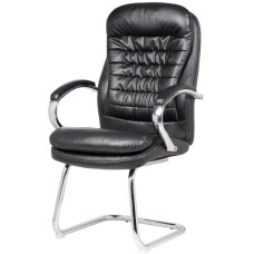 Конференционное кресло Валенсия CF (XY-7004G-1) Черный (PU Black) АКЛАС