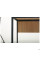Стол Осло с ящиком (1187х600х750) черный графит, Дуб Сонома AMF