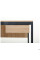Стол Осло с ящиком (1187х600х750) черный графит, Дуб Сонома AMF