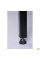 Стол Турин разборной (1187х600х750H) черный графит/Дуб Сонома AMF
