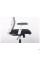 Крісло Uran White сидіння Нест-01 чорна/спинка Сітка HY-109 сіра AMF