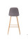 Стілець барний Mareng, Bar chair 350В бук/сірий beech/028-8 AMF