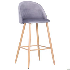 Барный стул Bellini бук/dark grey AMF