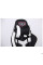 Кресло VR Racer Dexter Laser черный/белый AMF
