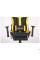 Кресло VR Racer Dexter Rumble черный/желтый AMF
