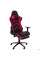 Крісло VR Racer Textile Craft чорний/червоний AMF