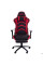 Крісло VR Racer Textile Craft чорний/червоний AMF