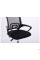 Крісло Web Home хром, тканина чорна/сітка чорна AMF