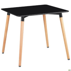 Обідній стіл Kolibri, колір чорний (МДФ) AMF