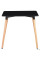 Стол обеденный Kolibri, цвет черный (МДФ) AMF