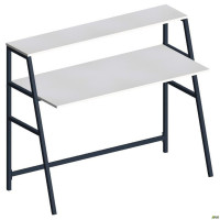 Стол Monblan (1250х550х1027Н) черный/Белый AMF