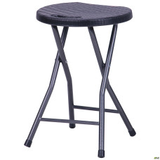 Табурет складаний Сеат пластик Rattan Black AMF