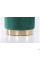 Пуф Madrid Green / Golden Chrom AMF