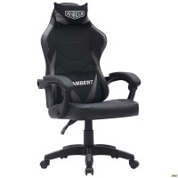 Кресло геймерское VR Racer Dexter Lambert черный/серый AMF