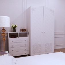 Шкаф для одежды Amelie Белый Art In Head