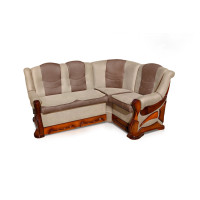 Мягкий уголок Визит 175*130(Beige+Brown)орех Микс Мебель