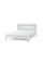 Ліжко Пандора 1600*2000 білий срібло патина Микс Мебель
