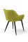 Кресло Парадиз HC-R18, черный/велюр оливковый Микс Мебель