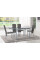 Стол Венди XS-1025, 80/130*65, серый (стекло) Микс Мебель