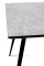 Стол Торнадо, 120*70, черный/MDF серый бетон Микс Мебель