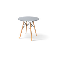 Стол обеденный ЭТНА MDF (D=100cm), серый Микс Мебель