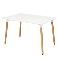 Стіл обідній ВЕЗУВІЙ MDF 120*80, білий Микс Мебель