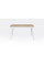 Стіл Сінгл (130+30)/80 ніжки білі/столешня натур Микс Мебель