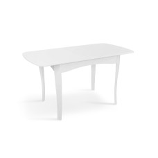 Стол обеденный Челси (1080+320)*730, белый Микс Мебель