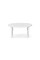 Стол журнальный Капри (880*560*470), белый Микс Мебель