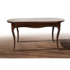 Обеденный стол Оливер (1500+500)*845, орех темн. Микс Мебель