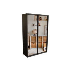 Шафа-купе PRIME 1500х600х2400 Венге Магія (дводверна, дзеркало) DC