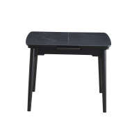 Стол обеденный Askold 950(1200)*700*760 Shks Black Matt DC