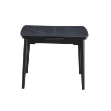 Стол обеденный Askold 950(1200)*700*760 Shks Black Matt DC