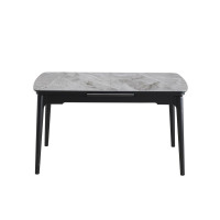 Стіл обідній Askold 1200(1600)*800*760 Italy grey Glossy DC