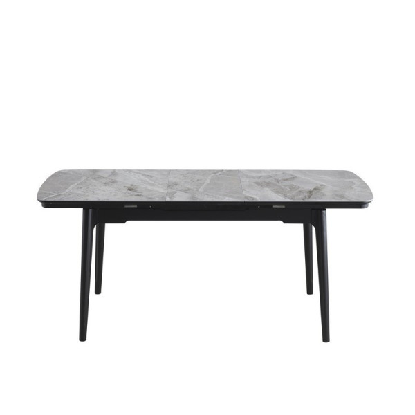 Стол обеденный Askold 1200(1600)*800*760 Italy grey Glossy DC