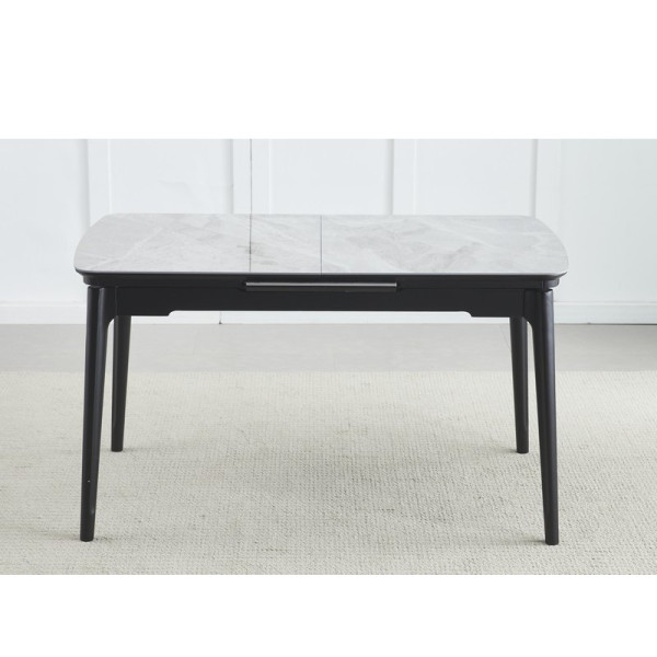 Стол обеденный Askold 1200(1600)*800*760 Italy grey Glossy DC