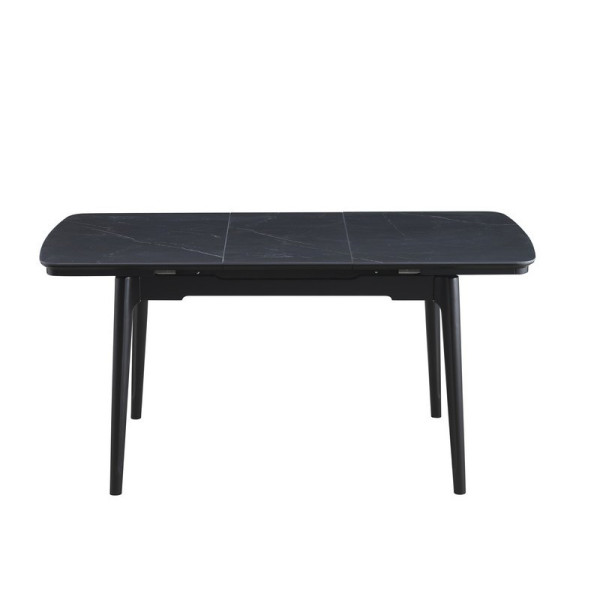 Стол обеденный Askold 1100(1400)*750*760 Shks Black Matt DC